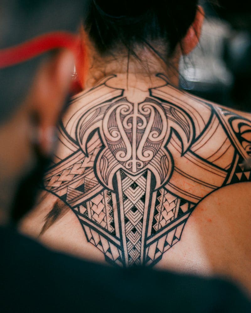 Blackwork tattoo